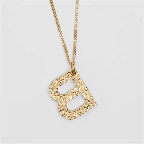 burberry alphabet necklace|burberry pendant necklace.